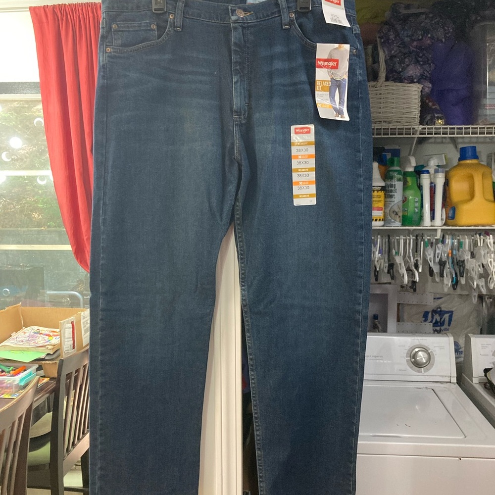 Wrangler Mens Jeans New 38x30